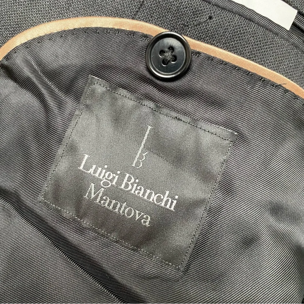 Luigi Bianchi Mantova Virgin Wool Blazer